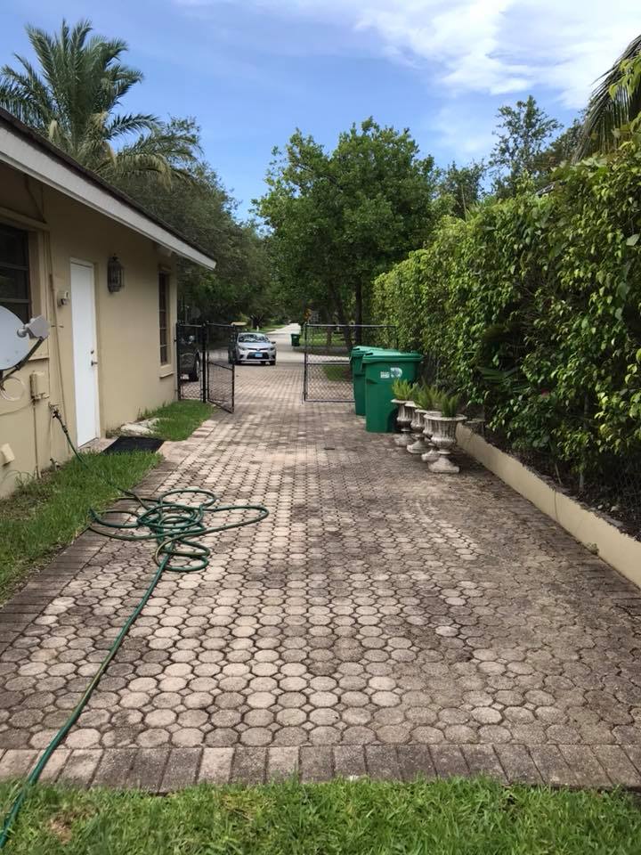Patio antes