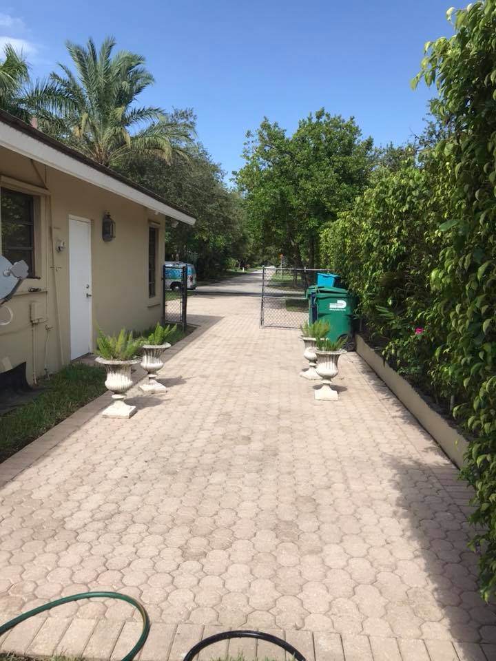 Patio despues
